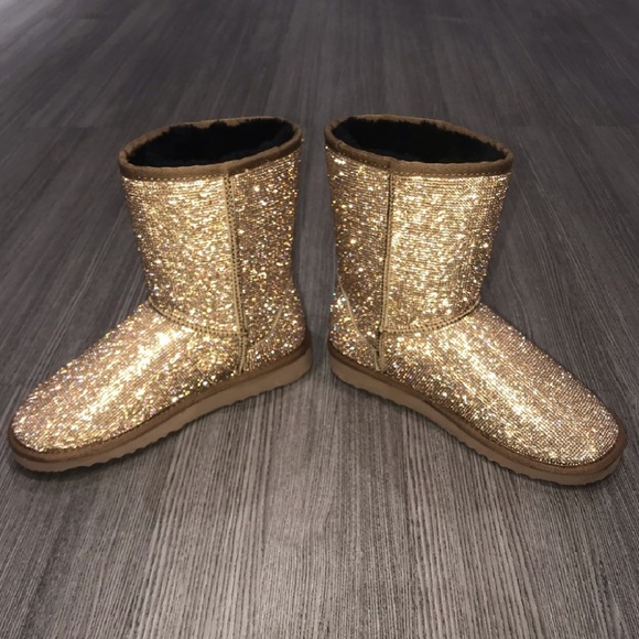 πππ¨π© πππ― 8 πRose Gold Swarovski Boot - Picture 8 of 8